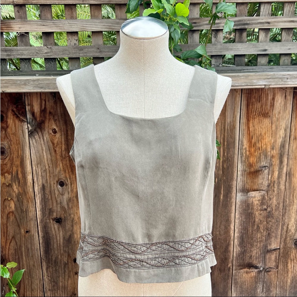 Silk Crop Top